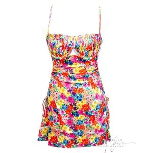 For Love and Lemons Merrill Mini Dress